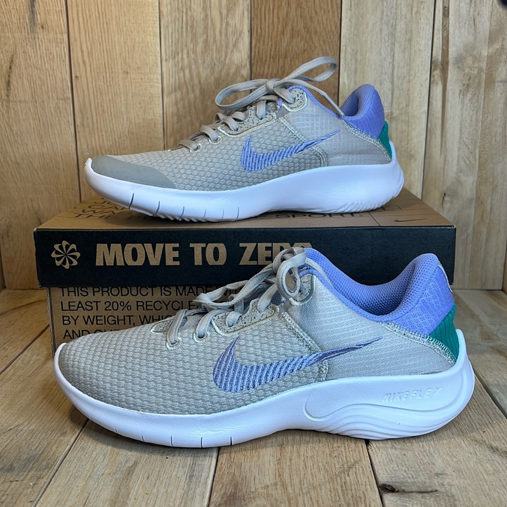 Nike Women's Flex Experience Run 11 LT Iron Ore and Light Thistle